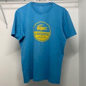 Lacoste size 4 medium men’s tee shirt